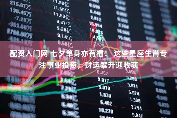 配资入门网 七夕单身亦有福！ 这些星座生肖专注事业投资，财运攀升迎收获